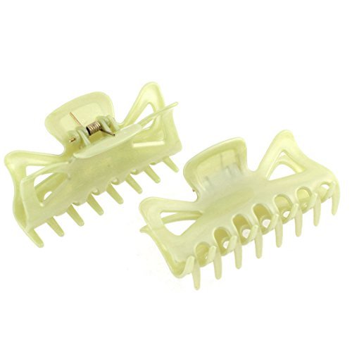 Buy DbuyChX Plastic Lady Spring Loaded Hair Claw Clip Jaw Clamp Pin