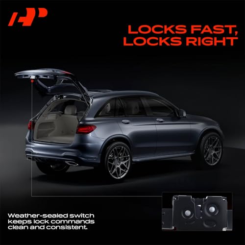 Image of A-Premium Rear Liftgate Latch Actuator Compatible with Dodge | for Durango 2004-2005 Sport Utility, Rear Tailgate Lock Latch Actuator