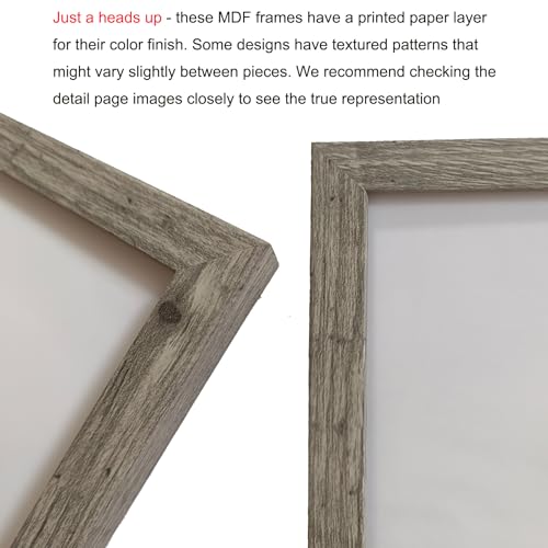 Image of LUCKYLIFE 18x24 Frame in Gray, Gallery Frame for Wall Mounting, 2 Pack