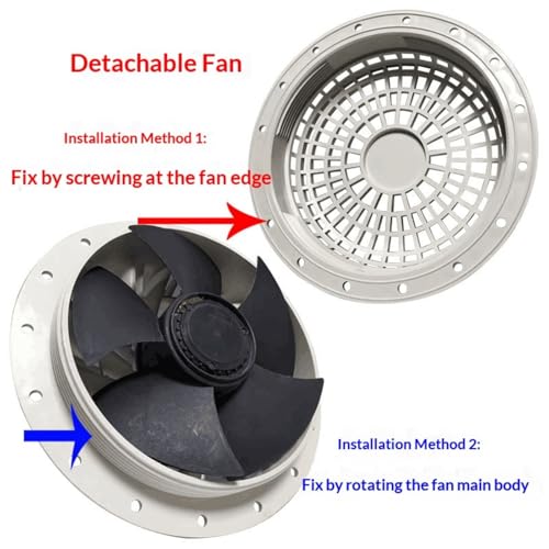 Ventilador Speed 15050 12V con sistema de flujos masivos para equipos e inflables 6