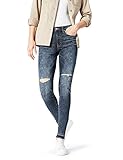 Lavado desgastado find. AZW 8015 vaqueros mujer, Azul (Rigid), W30/L32 (Talla del Fabricante: Medium / UK: 12)