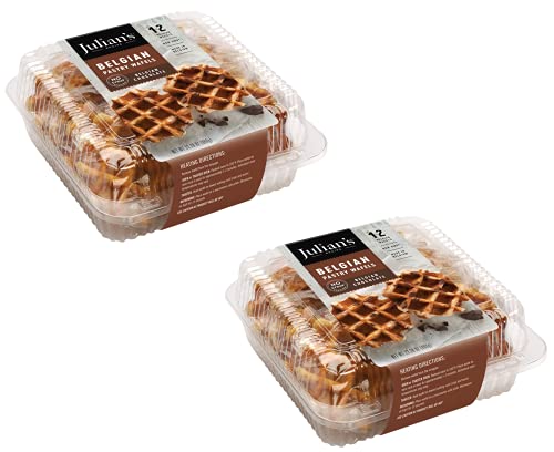 Julian s Recipe Chocolate Pastry Wafels - Made in Belgium - 24 Ct. Value Pack