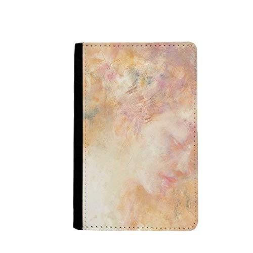 Étui portefeuille de voyage Miss XJJ motif peinture à l'huile pour passeport et cartes