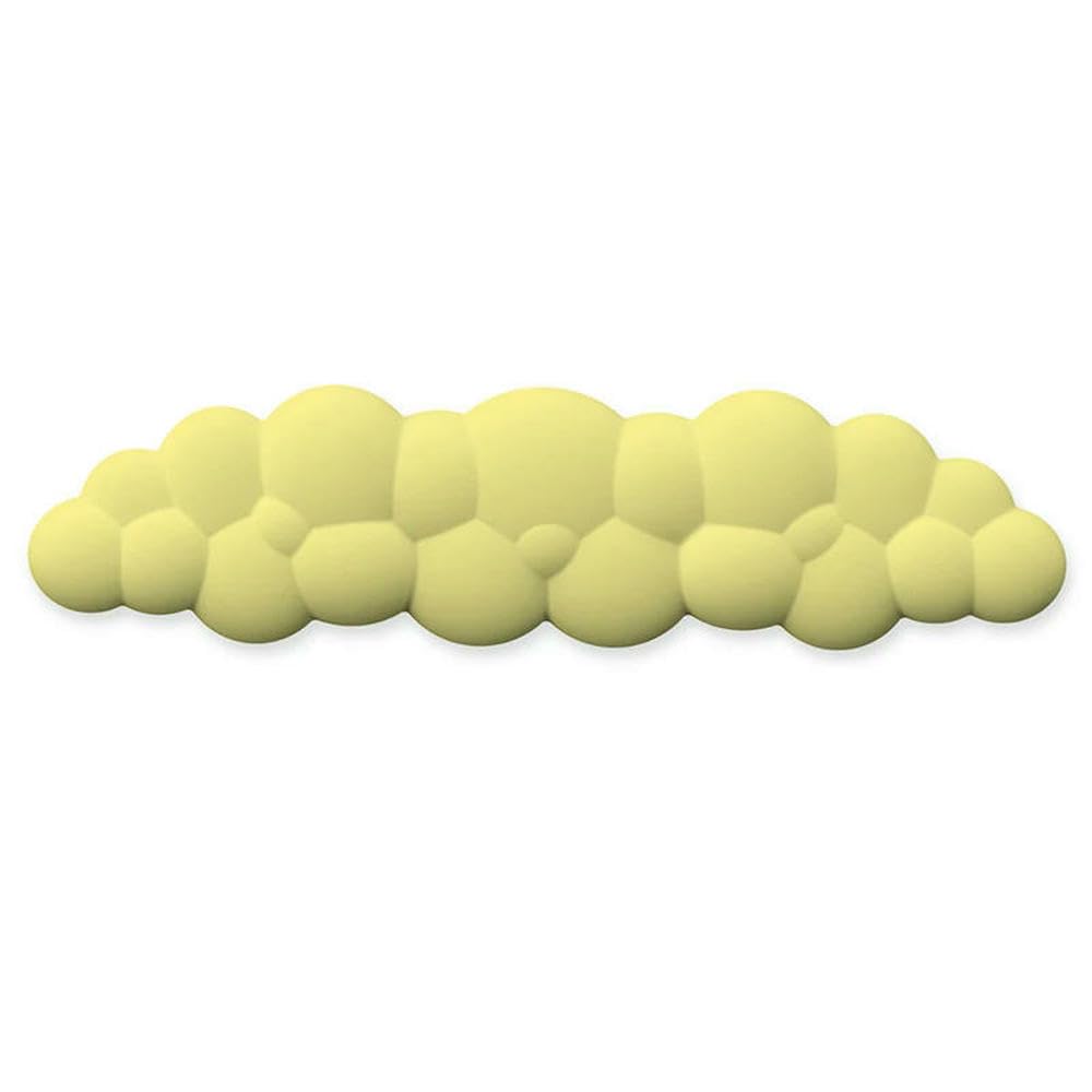 JJDFW - Tappetino per mouse ergonomico per computer portatile, con poggiapolsi e poggiapolsi per ufficio, protezione per la digitazione, in memory foam