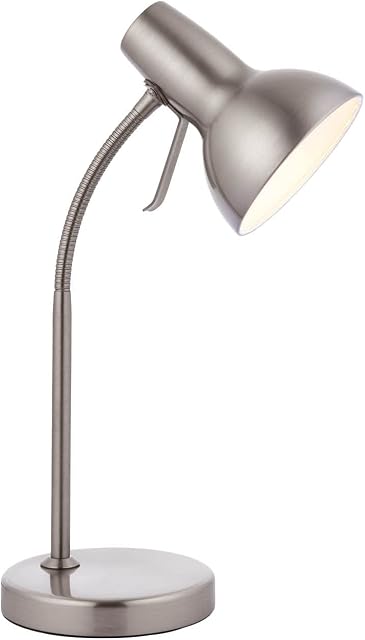 National Lighting Table Lamp Bedside Lamp with USB Port  Gooseneck Desk Light with Charging Port  LED Reading Light Bedside Table Lamp for Bedroom Livingroom Dining Room and Kitchen 7W GU10