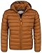 Produktbild Geographical Norway Herren Winter Jacke warm gefüttert Parka Steppjacke Outdoor gesteppt, Farbe:camel, Größe:XL
