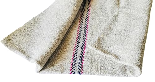 Image of Extra Large 28*28 inch Cotton Floor Cleaning Cloth For Mopping [Pack Of 3] Dry&Wet Use Super Absorber 400GSM Easy To Use With Wiper At Office,Shop,Hospital,Shopping Mall Etc.(28X28 inch),White