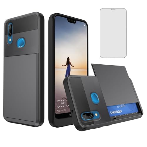 Coque Huawei P20 Lite Asuwish antichoc avec verre trempé protège écran