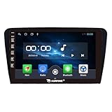 Quad Core 4G+64G Car CarPlay Android Auto 10" IPS Display Navigazione Stereo Schermo tattile Headunit Pad Tablet Radiocamera di retromarcia GPS Lettore multimediale Per Skoda Octavia 2014-2018