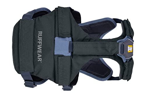 RUFFWEAR Dog Chest Protector & Lifting Support, Stabilizes Dog Backpacks, Abrasion Resistant, X-Small, Basalt Grey - Image 3