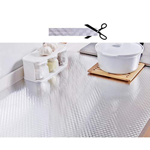 Bestonzon Zelfklevende hittebestendige waterdichte vochtbestendige aluminiumfolie papier vetdicht oliedicht muursticker… - Image 4