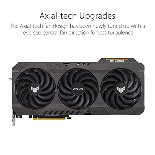 Image of ASUS nVidia GeForce TUF-RTX3090TI-24G-GAMING RTX 3090 TI 24GB GDDR6X PCIe 4.0. 1890Mhz Boost, G6X Memory, 8K HDR, Ampere SM, 2nd Gen RT Cores
