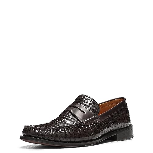 Donald J Pliner Men's Miles Crocco Leather Loafer
