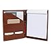 Succor Genuine Leather Portfolio | Business Portfolio | Professional Organizer Padfolio | Leather Binder | Document Holder | Resume Folder | A4 Padfolio | for Men and Women, 13”x10” Brown