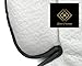 Zentic Creations Baby Head and Body Support Pillow: Extra Soft Bamboo: Stroller and Car Seat Pillow Insert - White 
