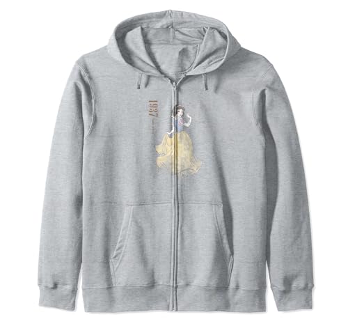 Disney Snow White Sweat zippé pour vos Journées Cocooning et Sorties Décontractées