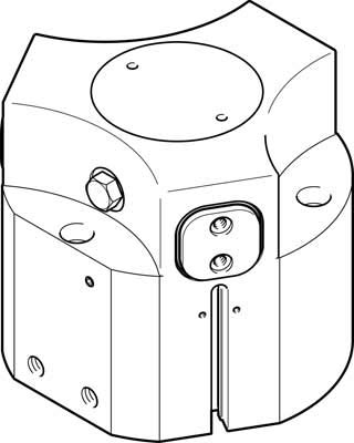 Festo 1163051 Gripper, Model HGDD-80-A-G2