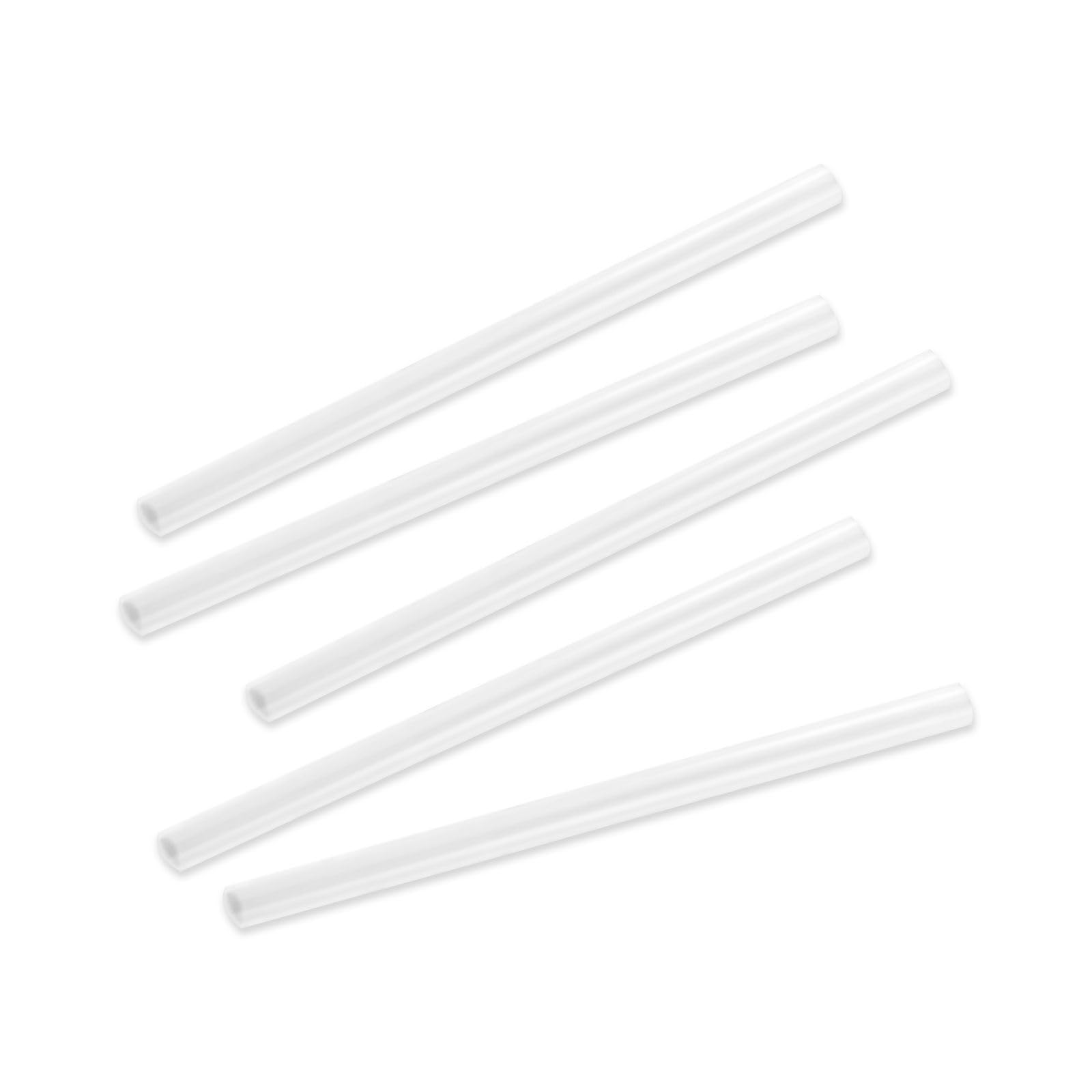 Poeticcity Bottle Accessories, Silicone Straw & Lid Set, Fits Most Models, Green Cups