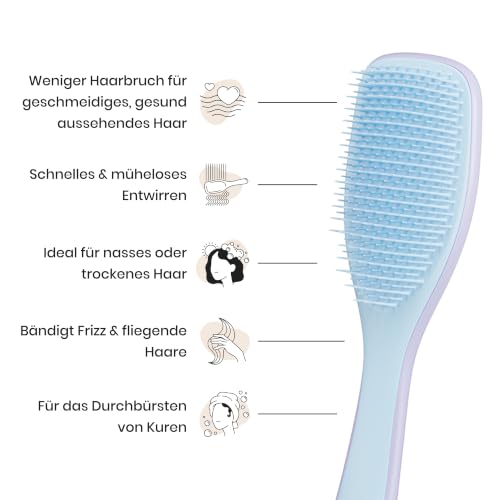 Tangle Teezer Ultimate Detangler Haarbürste – Für Nasses & Trockenes Haar – Entwirrungsbürste für Alle Haartypen… – Ansicht 5
