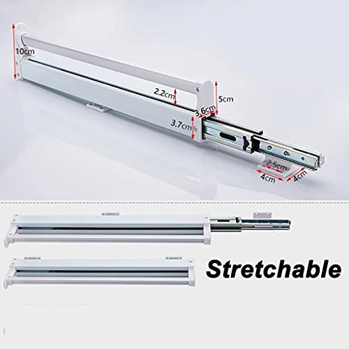 Tringle buanderie extensible pour suspendre le linge facilement - 7