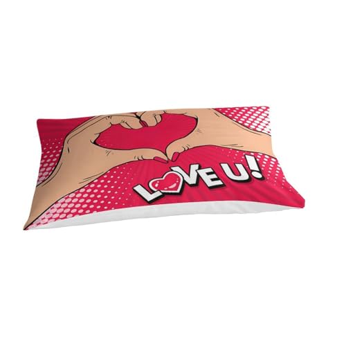 Housse de couette 3D imprimé 135x200 cm parure de lit single en microfibre