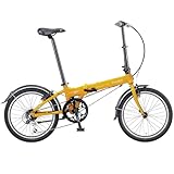 DAHON INTERNATIONAL (ダホンインターナショナル) Hit D6(ヒット D6) フォールディングバイク 20インチ アルミフレーム 外装6段 Harvest Orange