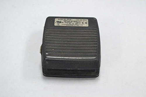 LINEMASTER SWITCH 972-S AQUILINE Single Pedal Switch 250V-AC 15A AMP B354533