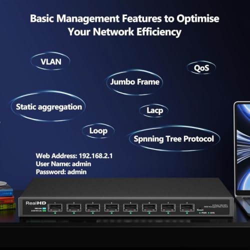 Heavy Duty 10GbE network switch Bundle product image