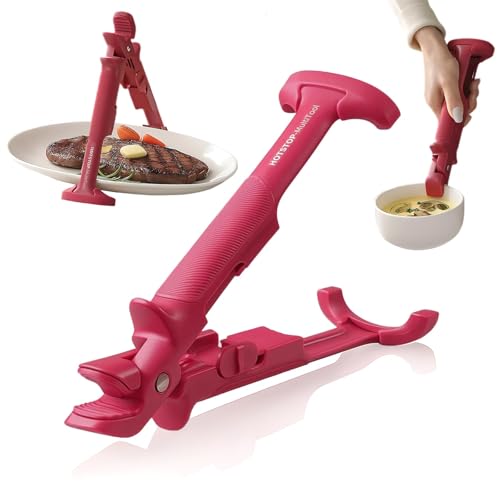 Pinces à roulade, pince Airfryer pour friteuse à air chaud, pince en silicone pour Airfryer, bol anti-brûlure, 24 cm de long pour une manipulation sûre des bols chauds et des plaques à pizza