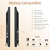 Desobry TV portatile 1080P da 19 pollici con antenna, TV piccola con porta USB ingresso HDMI/AV digitale DVB-T2, MINI TV portatile per cucina, camera da letto, campeggio e camper (Senza batteria) #4