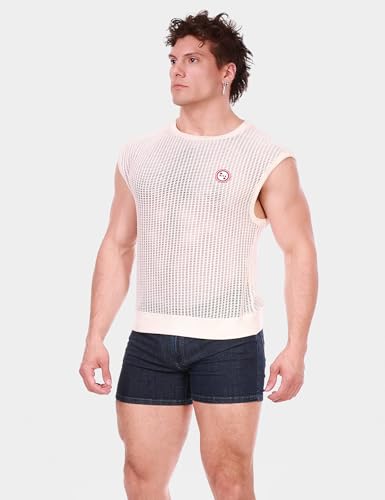 Débardeur Barcode Berlin Muscle Tank Eldar Nude : la solution contre les hauts inconfortables - 3