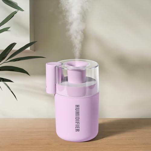 Small Mini Humidifier, USB Desk Cool Mist Humidifier Personal Por...