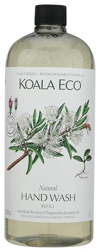 Image of Koala Eco Hand Wash - with Australian Rosalina & Peppermint Essential Oil Refill - 34oz