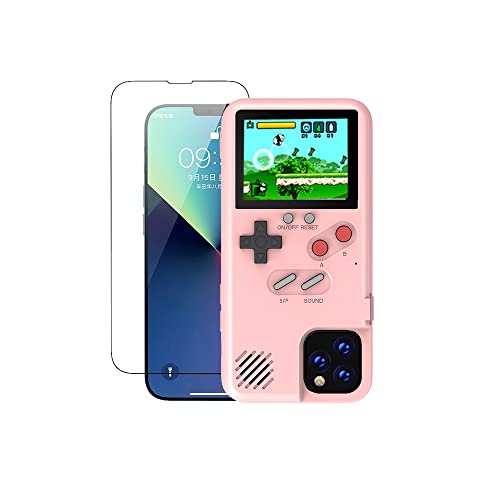 GO-VOLMON Game Design Case for iPhone 15 Plus, Game Console Cover Retro Games and Color Screen, Video Gaming Case for iPhone 15 Plus by GO-VOLMON - Used condition - US$9.55