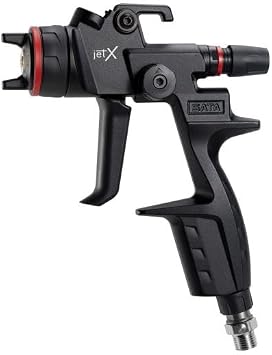 Jet X HVLP Spray Gun, 1.3I Basic Control, Professional Paint Sprayer, Black