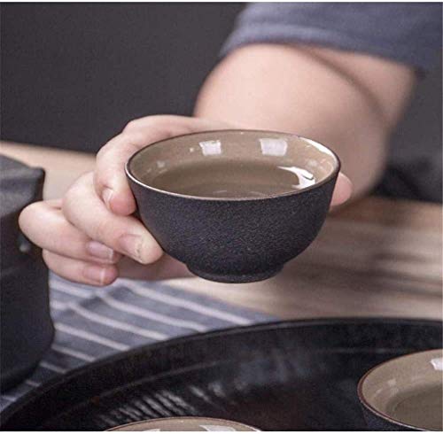 Juego de sake japonés de cerámica tradicional ideal para regalo 6