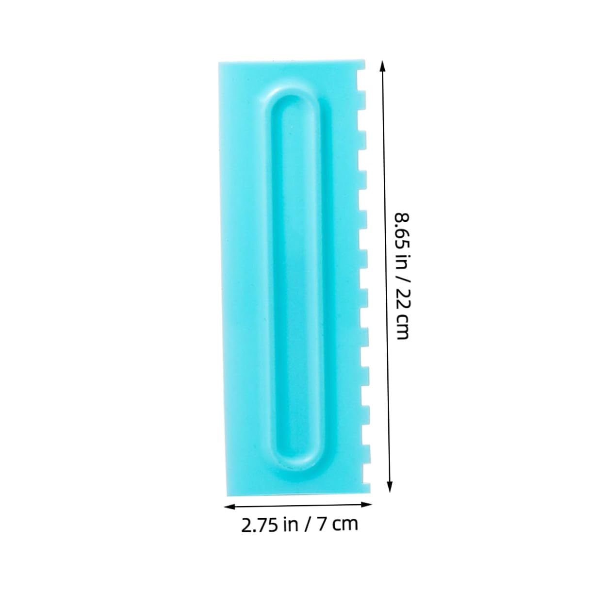 9 Piezas Raspadores para Alisar Pasteles PP Ergonómico Herramienta Ligera y Duradera para Decorar Postres con para Repostería y Glaseado Preciso
