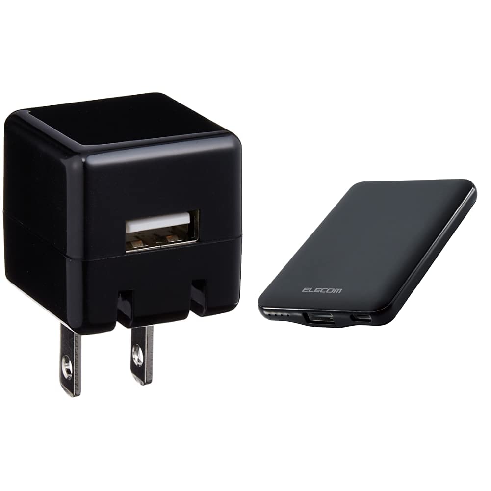 エレコム モバイルバッテリー Amazon | 【モバイルバッテリーセット】 エレコム AC充電器