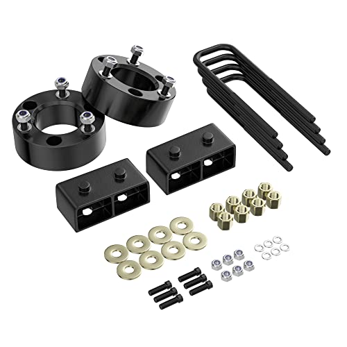 Leveling Lift Kit for 2004-2020 F150, 3" Front and 2" Rear Leveling Lift Kit Strut Spacers Raise Your F150,3"+2" Height for 2004-2020 F150 2WD 4WD