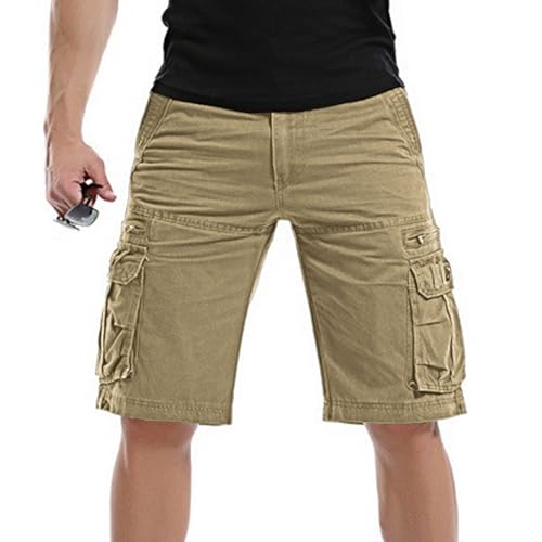 Shorts Casual Cargo de Algodón para Hombre miniatura 4