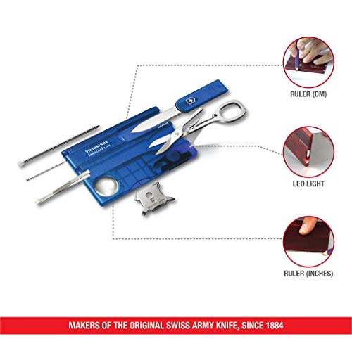 Victorinox Swiss Card Lite - Jelly Blue - Image 5