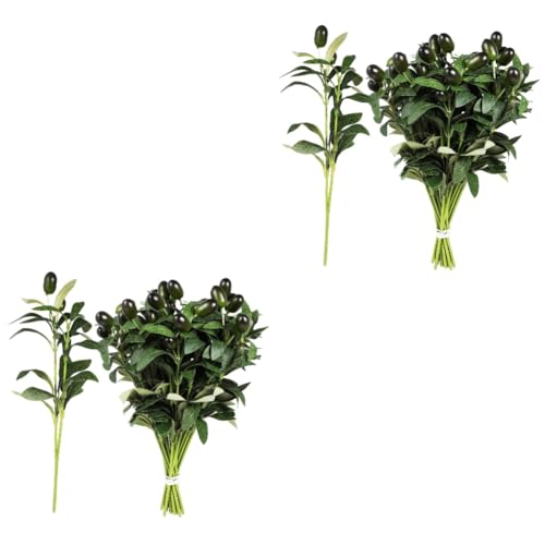 Unomor 30 Pcs Artificial Olive Leaves Artificial Tree Branches Faux Olive Stems Olive Branches Faux Olive Branch Olive Branch Decor Olive Plant Artificial Home Decor Olive Tree Branches