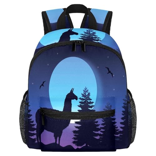 Sac à dos léger lama pleine lune pour ne plus porter de charges lourdes
