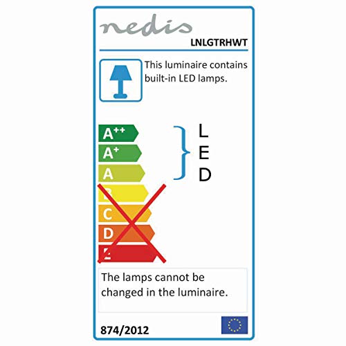 Orientierungs-LED-Licht und Taschenlampe - Netzstromversorgung - 220-240 V AC 50 Hz - 1.3 W - Wiederaufladbar - Nennlichtstrom: 37 lm - Lichtbereich: 3 m - Strahlungswinkel: 71 °