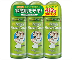 Schick (シック) Shaving Foam Gel Set 415g