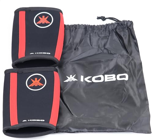 Image of Kobo Power Weight Lifting Elbow Sleeves /Elbow Wraps Bandages 5 mm Neoprene (Imported) (Pair)