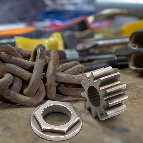 Bucha de engrenagem - Kit de engrenagem e bucha de eixo de direção durável para cortadores de grama