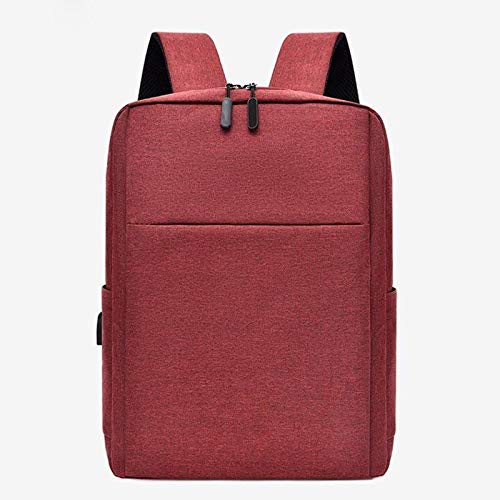 Laptoptasche Rucksack Weiblicher Rucksack 15,6 Zoll Laptop-Rucksack Anti-Diebstahl-Rucksäcke Schultaschen Für Teenager-Mädchen 40Cmx29Cmx11Cm Rot