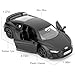 1:36 Scale Audi R8 Toy Car, Diecast Pull Back Model Car, Doors Open, Collection Kids Toy for Aged 3 and up, Gift Black