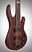 ESP LTD D-6 6-String Electric Bass Guitar, Natural Satin